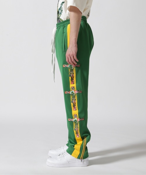 ROYAL FLASH（ロイヤルフラッシュ）の「MAYO/メイヨー/JESUS Mayo Embroidery Souvenir Track pants（その他パンツ・メンズ・グリーン/カーキ・M/L）」の13枚目の写真