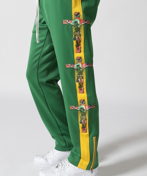 ROYAL FLASH（ロイヤルフラッシュ）の「MAYO/メイヨー/JESUS Mayo Embroidery Souvenir Track pants（その他パンツ・メンズ・グリーン/カーキ・M/L）」の17枚目の写真