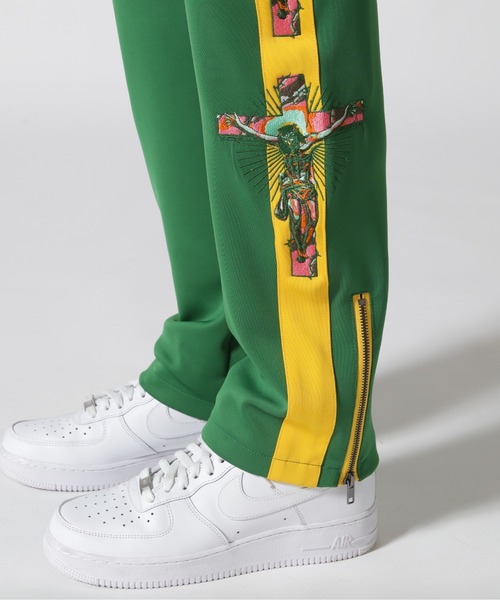 ROYAL FLASH（ロイヤルフラッシュ）の「MAYO/メイヨー/JESUS Mayo Embroidery Souvenir Track pants（その他パンツ・メンズ・グリーン/カーキ・M/L）」の18枚目の写真