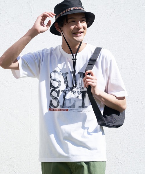 UNIIT（ユニット）の「汗染みの目立ちにくいTシャツ ZEROSTAIN ゼロステイン　撥水性　UVカット　バックプリント プリントTシャツ ワンポイント刺繍Tシャツ（Tシャツ/カットソー・メンズ・その他4/チャコールグレー/ネイビー/ピンク系その他/その他6/その他/ブルー/イエロー/ミント/その他1/その他2/その他3/その他5/ダークブルー・SMALL/MEDIUM/LARGE/X-LARGE）」の9枚目の写真