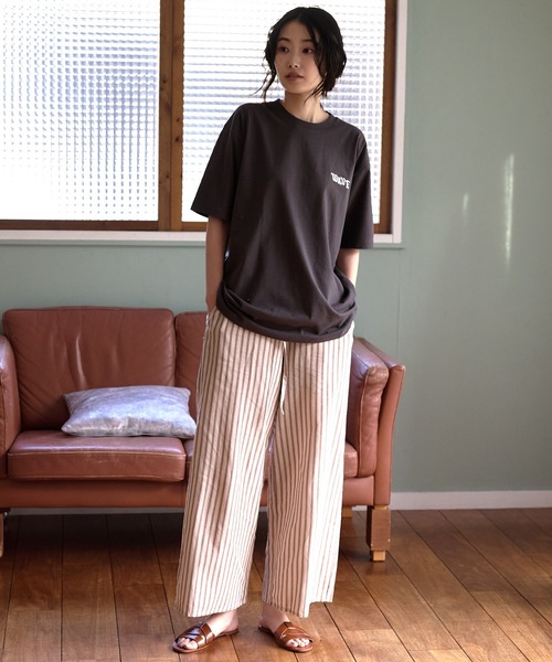 UNIIT（ユニット）の「汗染みの目立ちにくいTシャツ ZEROSTAIN ゼロステイン　撥水性　UVカット　バックプリント プリントTシャツ ワンポイント刺繍Tシャツ（Tシャツ/カットソー・メンズ・その他4/チャコールグレー/ネイビー/ピンク系その他/その他6/その他/ブルー/イエロー/ミント/その他1/その他2/その他3/その他5/ダークブルー・SMALL/MEDIUM/LARGE/X-LARGE）」の16枚目の写真