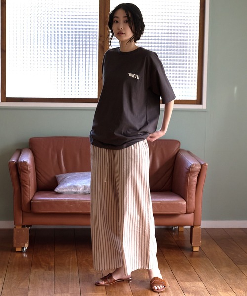 UNIIT（ユニット）の「汗染みの目立ちにくいTシャツ ZEROSTAIN ゼロステイン　撥水性　UVカット　バックプリント プリントTシャツ ワンポイント刺繍Tシャツ（Tシャツ/カットソー・メンズ・その他4/チャコールグレー/ネイビー/ピンク系その他/その他6/その他/ブルー/イエロー/ミント/その他1/その他2/その他3/その他5/ダークブルー・SMALL/MEDIUM/LARGE/X-LARGE）」の17枚目の写真