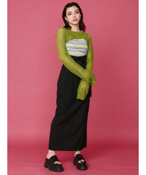 EVRIS（エヴリス）の「ワークソールサンダル（サンダル・レディース・ブラック/ホワイト・MEDIUM/LARGE）」の5枚目の写真