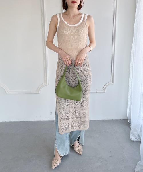 【超希少】限定生産MISSONI クロシェ編み ロングワンピース M 超希少】限定生産MISSONI クロシェ編み ロングワンピース M