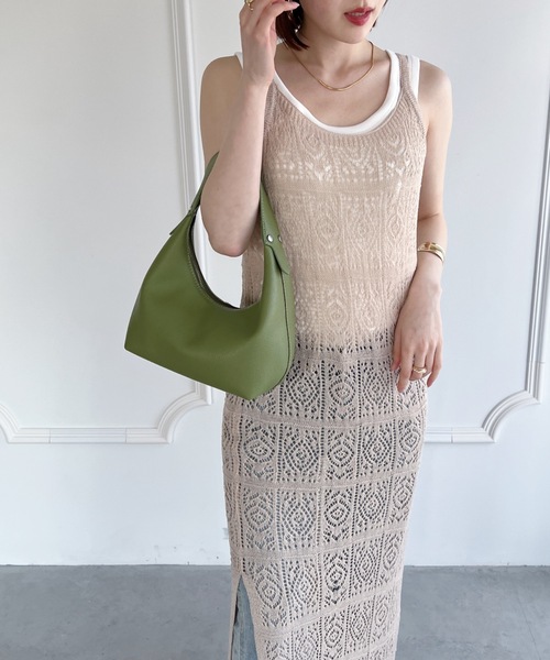 クロシェ編み キャミソール ワンピース ロング メッシュ hr3975 クロシェ編み キャミソール ワンピース ロング メッシュ hr3975