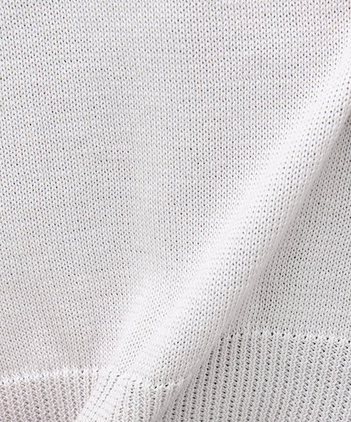 STILL BY HAND（スティルバイハンド）の「【STILL BY HAND / スティルバイハンド】テンジククルーベスト KN05231（ベスト・メンズ・チャコールグレー/グレー・46/48）」の6枚目の写真