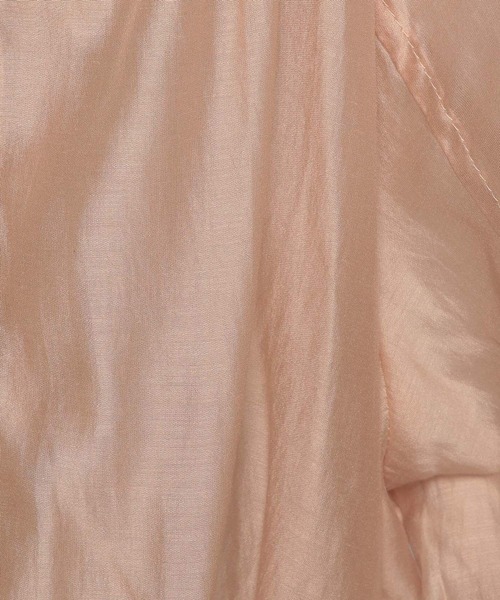 Andemiu（アンデミュウ）の「シアーブルゾン198907（ブルゾン・レディース・グレー/ベージュ/ネイビー・FREE）」の20枚目の写真