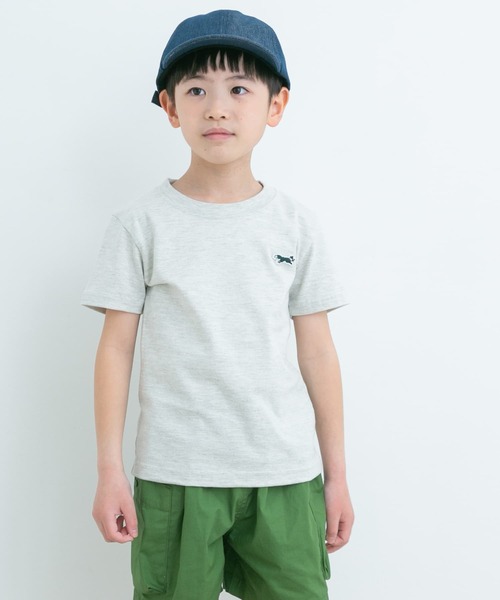 PENNEYS(ぺニーズ)の「『別注』PENNEYS×DOORS THE FOXワッペンTシャツ(KIDS)(Tシャツ/カットソー・キッズ・オートミール/ネイビー・130/110/140/120)」の10枚目の写真