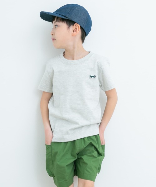 PENNEYS(ぺニーズ)の「『別注』PENNEYS×DOORS THE FOXワッペンTシャツ(KIDS)(Tシャツ/カットソー・キッズ・オートミール/ネイビー・130/110/140/120)」の11枚目の写真