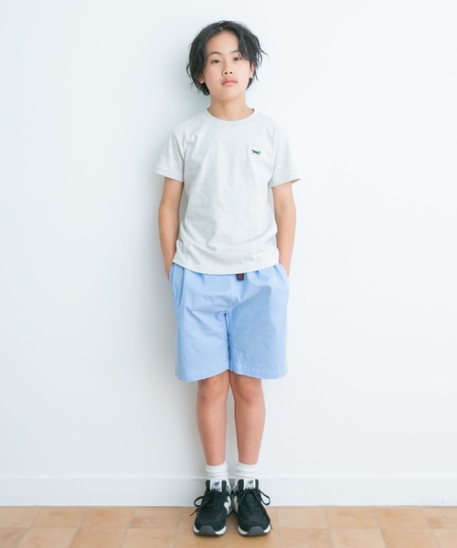 PENNEYS(ぺニーズ)の「『別注』PENNEYS×DOORS THE FOXワッペンTシャツ(KIDS)(Tシャツ/カットソー・キッズ・オートミール/ネイビー・130/110/140/120)」の14枚目の写真