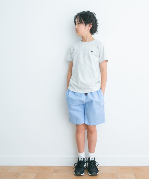 PENNEYS(ぺニーズ)の「『別注』PENNEYS×DOORS THE FOXワッペンTシャツ(KIDS)(Tシャツ/カットソー・キッズ・オートミール/ネイビー・130/110/140/120)」の15枚目の写真