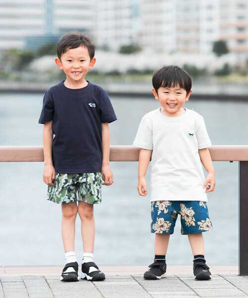 PENNEYS(ぺニーズ)の「『別注』PENNEYS×DOORS THE FOXワッペンTシャツ(KIDS)(Tシャツ/カットソー・キッズ・オートミール/ネイビー・130/110/140/120)」の16枚目の写真