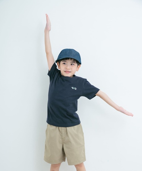 PENNEYS(ぺニーズ)の「『別注』PENNEYS×DOORS THE FOXワッペンTシャツ(KIDS)(Tシャツ/カットソー・キッズ・オートミール/ネイビー・130/110/140/120)」の20枚目の写真