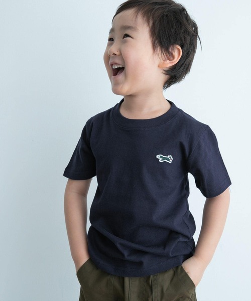 PENNEYS(ぺニーズ)の「『別注』PENNEYS×DOORS THE FOXワッペンTシャツ(KIDS)(Tシャツ/カットソー・キッズ・オートミール/ネイビー・130/110/140/120)」の21枚目の写真