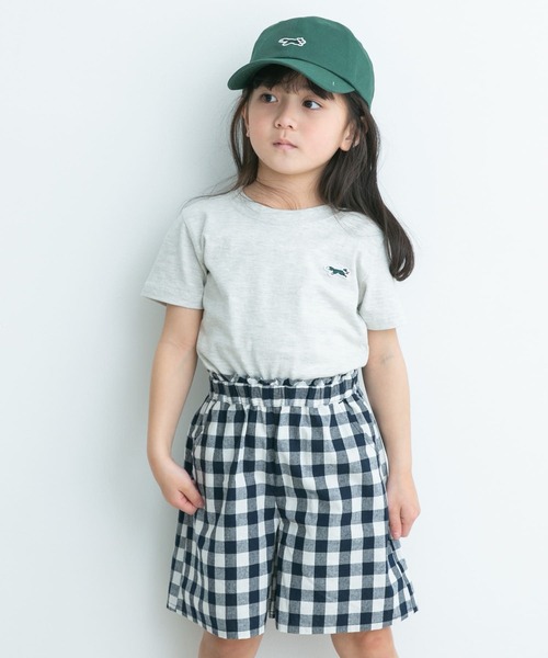 PENNEYS(ぺニーズ)の「『別注』PENNEYS×DOORS THE FOXワッペンTシャツ(KIDS)(Tシャツ/カットソー・キッズ・オートミール/ネイビー・130/110/140/120)」の1枚目の写真