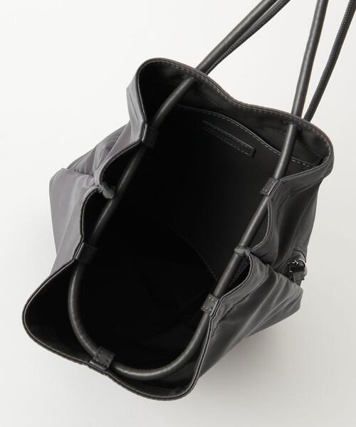 BEAUTY&YOUTH UNITED ARROWS（ビューティーアンドユースユナイテッドアローズ）の「ポリエステル ボン サック/リュック -2WAY-（バックパック/リュック・レディース・ダークグレー/ブラック・FREE）」の9枚目の写真