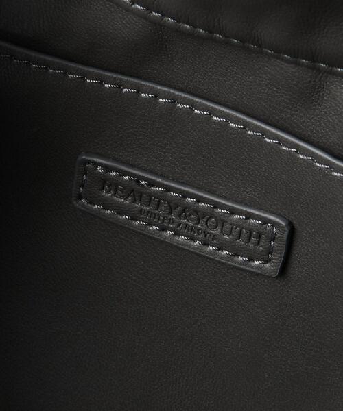 BEAUTY&YOUTH UNITED ARROWS（ビューティーアンドユースユナイテッドアローズ）の「ポリエステル ボン サック/リュック -2WAY-（バックパック/リュック・レディース・ダークグレー/ブラック・FREE）」の13枚目の写真