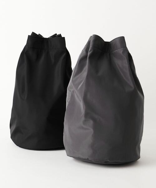 BEAUTY&YOUTH UNITED ARROWS（ビューティーアンドユースユナイテッドアローズ）の「ポリエステル ボン サック/リュック -2WAY-（バックパック/リュック・レディース・ダークグレー/ブラック・FREE）」の20枚目の写真