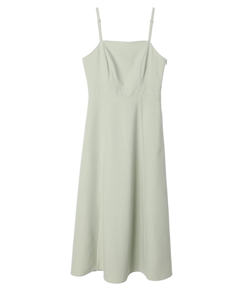 earth music&ecology（アースミュージックアンドエコロジー）の「SET2点ケープ+キャミワンピース（ワンピース・レディース・ブラック/ミント/モカ・S/M）」の8枚目の写真