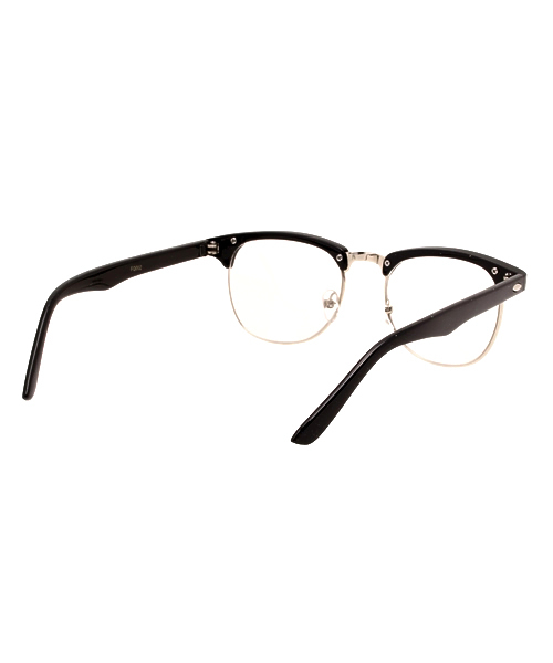 CIAOPANIC TYPY(チャオパニックティピー)の「LAハーフリムグラス(サングラス・メンズ・ブラック・FREE)」の2枚目の写真