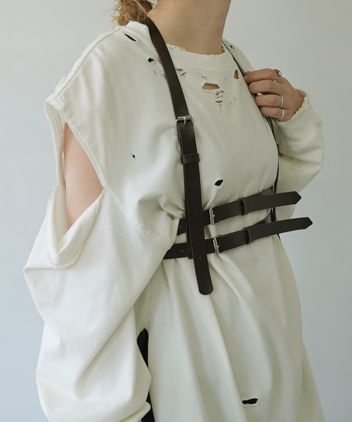 c.u.l（シーユーエル）の「ダブルベルト ハーネスベルト cula614