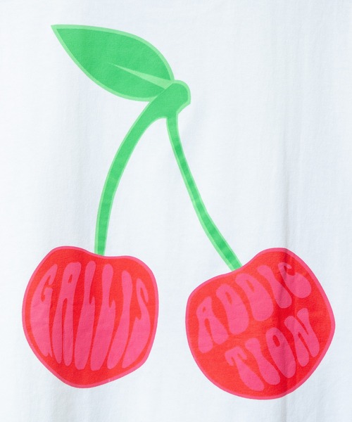 GALLIS ADDICTION（ガリスアディクション）の「GA CHERRY TEE（Tシャツ/カットソー・メンズ・ブラック/ホワイト・M/L）」の17枚目の写真