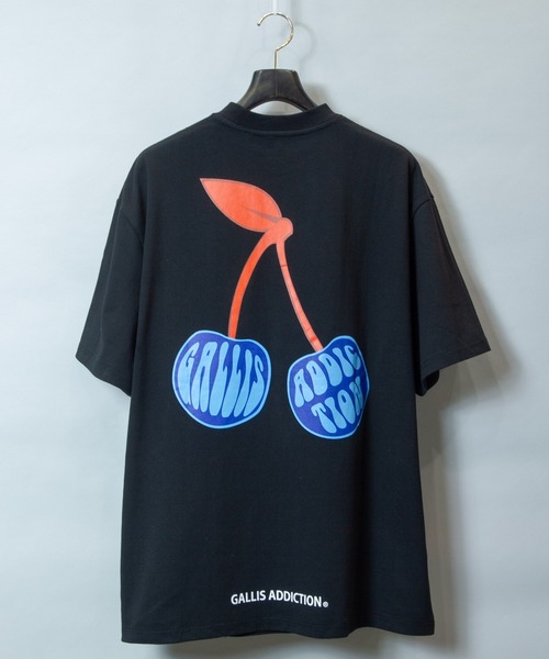 GALLIS ADDICTION（ガリスアディクション）の「GA CHERRY TEE（Tシャツ/カットソー・メンズ・ブラック/ホワイト・M/L）」の9枚目の写真