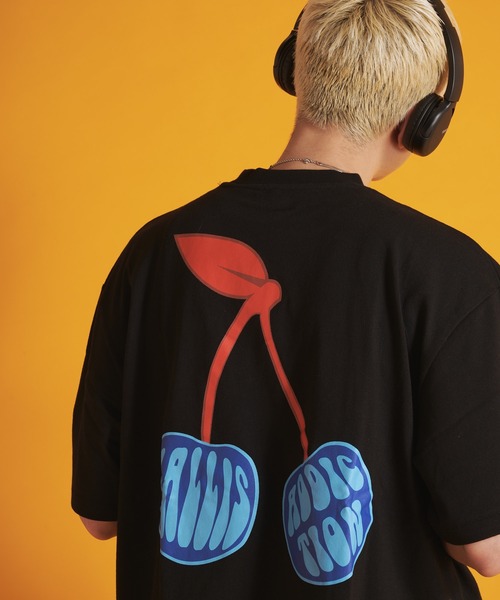 GALLIS ADDICTION（ガリスアディクション）の「GA CHERRY TEE（Tシャツ/カットソー・メンズ・ブラック/ホワイト・M/L）」の7枚目の写真