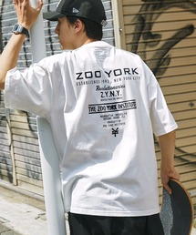 ZOO YORK/ズーヨーク 別注 ラバープリント ビッグシルエット半袖Tシャツ
