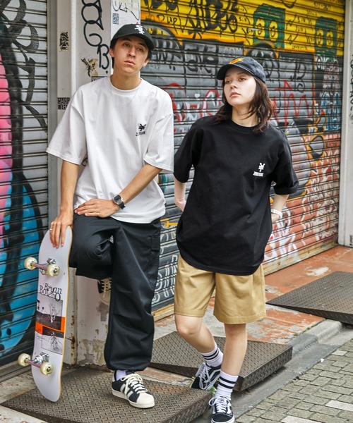ZOO YORK/ズーヨーク 別注 ラバープリント ビッグシルエット半袖T