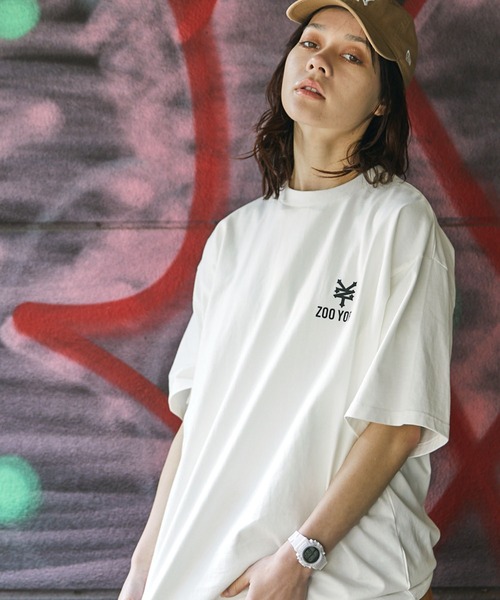 ZOO YORK/ズーヨーク 別注 ラバープリント ビッグシルエット半袖T