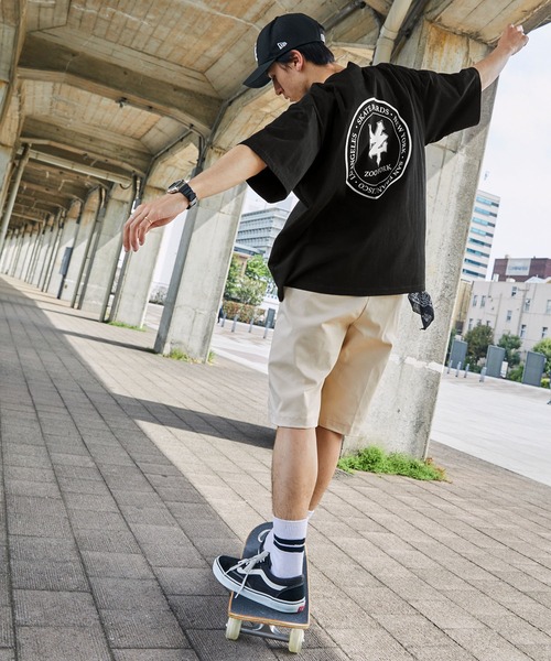 ZOO YORK/ズーヨーク 別注 ラバープリント ビッグシルエット半袖T