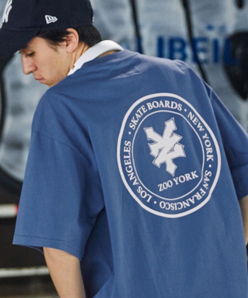 ZOO YORK/ズーヨーク 別注 ラバープリント ビッグシルエット半袖T