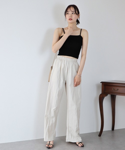 BLUEEAST（ブルーイースト）の「ポインテッドTストラップサンダル（サンダル・レディース・ホワイト/ブラック・MEDIUM/LARGE）」の18枚目の写真