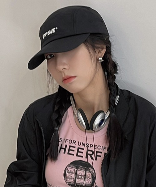 MGV（エムジーヴィー）の「フロントロゴナイロンキャップ（キャップ・メンズ・ブラック/ホワイト/ブルー/オレンジ・FREE）」の8枚目の写真