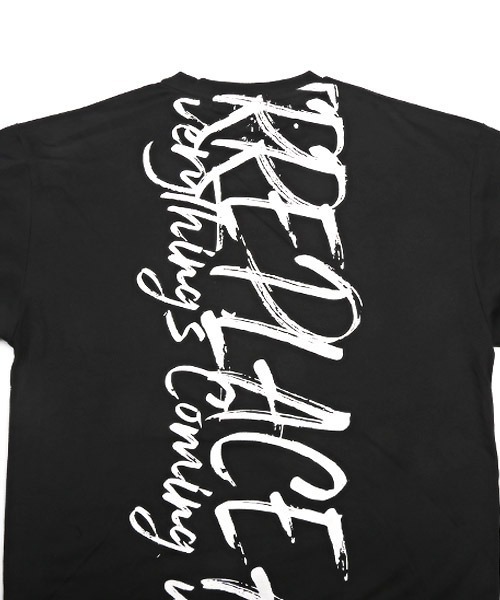 LUXSTYLE(ラグスタイル)の「落書きロゴプリント半袖Tシャツ(Tシャツ/カットソー・メンズ・ホワイト/ブラック・XL/L/M)」の16枚目の写真
