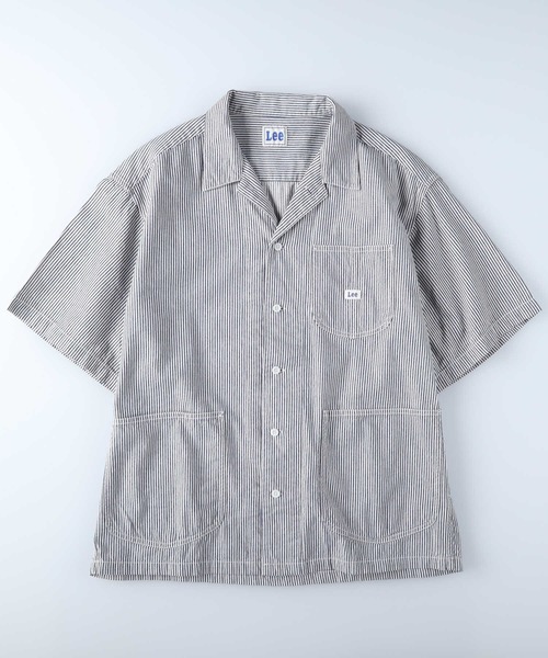 Lee(リー)の「【Lee】ロコハーフスリーブシャツ(シャツ/ブラウス・メンズ・ブルー・M/XL/L)」の3枚目の写真