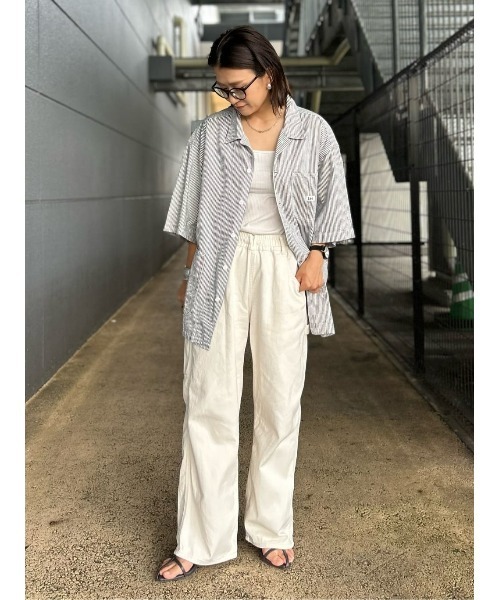 Lee(リー)の「【Lee】ロコハーフスリーブシャツ(シャツ/ブラウス・メンズ・ブルー・M/XL/L)」の21枚目の写真