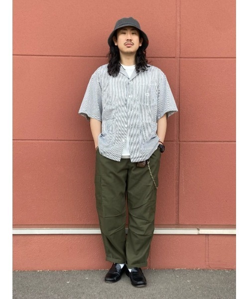 Lee(リー)の「【Lee】ロコハーフスリーブシャツ(シャツ/ブラウス・メンズ・ブルー・M/XL/L)」の9枚目の写真