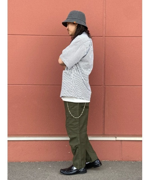 Lee(リー)の「【Lee】ロコハーフスリーブシャツ(シャツ/ブラウス・メンズ・ブルー・M/XL/L)」の10枚目の写真