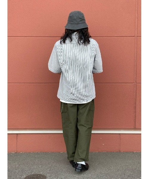 Lee(リー)の「【Lee】ロコハーフスリーブシャツ(シャツ/ブラウス・メンズ・ブルー・M/XL/L)」の11枚目の写真