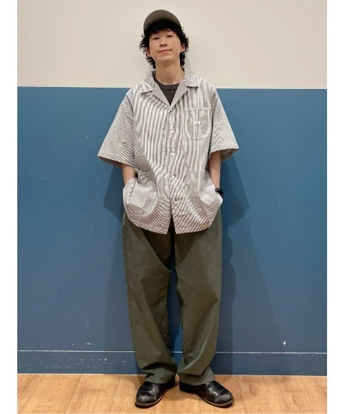 Lee(リー)の「【Lee】ロコハーフスリーブシャツ(シャツ/ブラウス・メンズ・ブルー・M/XL/L)」の12枚目の写真