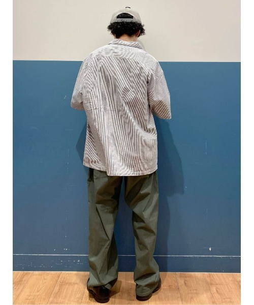 Lee(リー)の「【Lee】ロコハーフスリーブシャツ(シャツ/ブラウス・メンズ・ブルー・M/XL/L)」の13枚目の写真