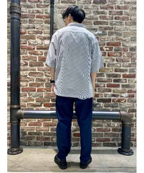 Lee(リー)の「【Lee】ロコハーフスリーブシャツ(シャツ/ブラウス・メンズ・ブルー・M/XL/L)」の17枚目の写真