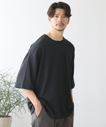 ビッグシルエット無地&ボーダー半袖Tシャツ