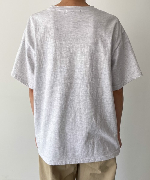 CANAL JEAN（キャナルジーン）の「El mar(エルマール) "Brothers"半袖Tシャツ（Tシャツ/カットソー・レディース・ライトグレー・ONE SIZE）」の8枚目の写真