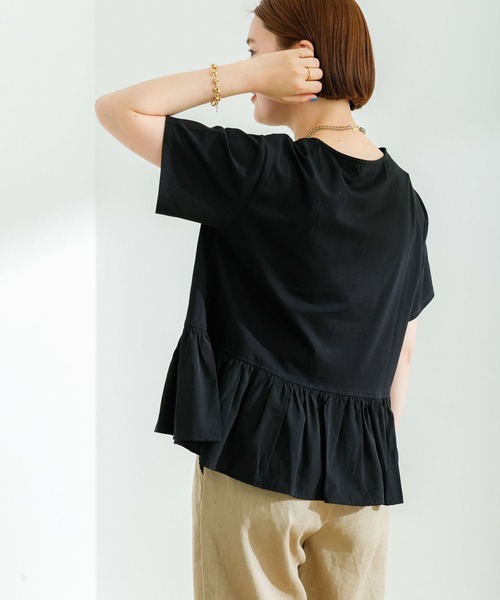 URBAN RESEARCH(アーバンリサーチ)の「ギャザー切り替えカットソー(Tシャツ/カットソー)」 - WEAR