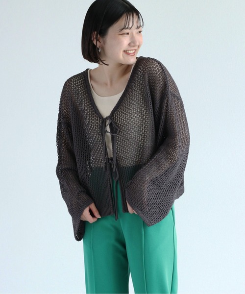 cepo（セポ）の「メッシュニット ボレロカーディガン 2WAY