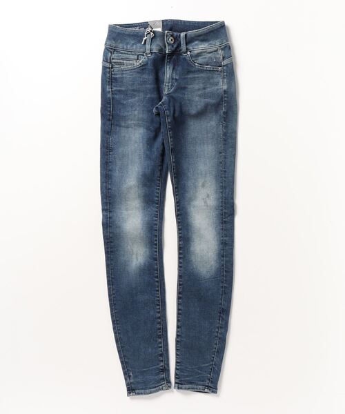 G-STAR(ジースター)の「MIDGE CODY MID SKINNY JEANS/ローライズスキニージーンズ/L32(デニムパンツ・レディース・インディゴブルー・23inch/24inch/25inch/26inch/27inch)」の3枚目の写真