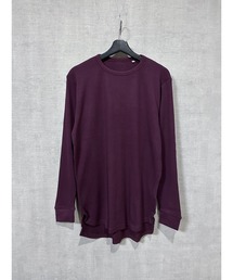cuffne（カフネ）の「【Un】【it】【cuffne(カフネ)】ワッフルロングクルーL/S Tee（Tシャツ/カットソー）」